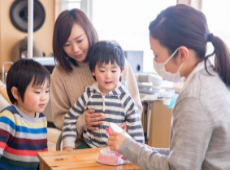 お医者さんと子供