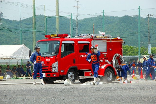 ポンプ車操法(2)の画像