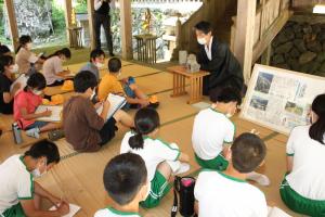 十五社神社で狛犬を見学