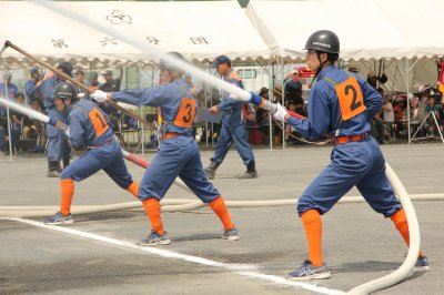 操法大会の様子の画像2