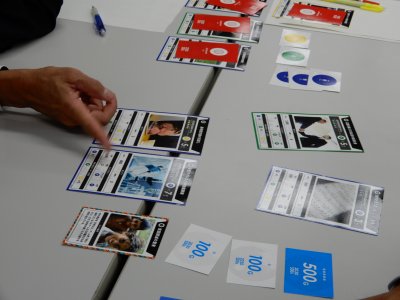 カードゲーム「2030SDGs」を体験の画像