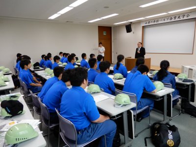 市役所訪問の画像