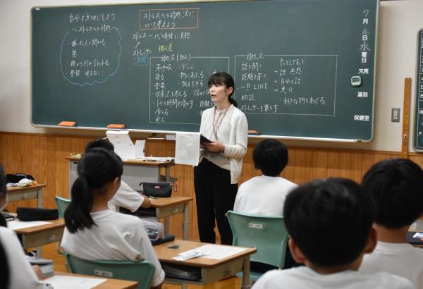 自分を大切にしよう　SOSの出し方授業【令和7年7月16日】