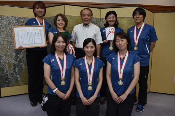 優勝報告　全日本レディースバドミントン選手権大会【令和7年9月12日】