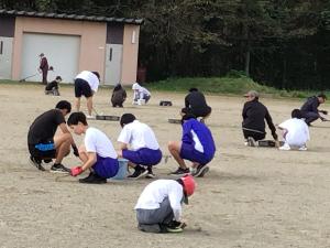 草取り