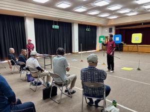 スポーツ吹き矢教室