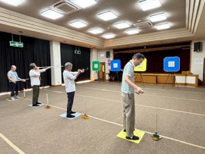 スポーツ吹き矢教室3