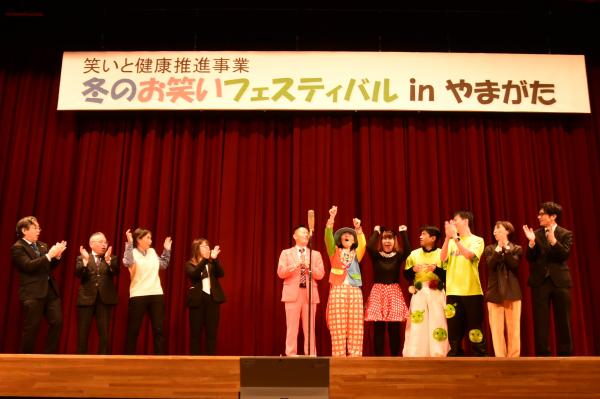 ワークショップ受講者による漫才