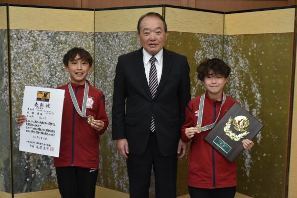 サッカー東海大会出場激励会