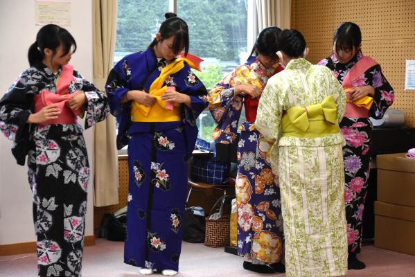 浴衣着付け教室