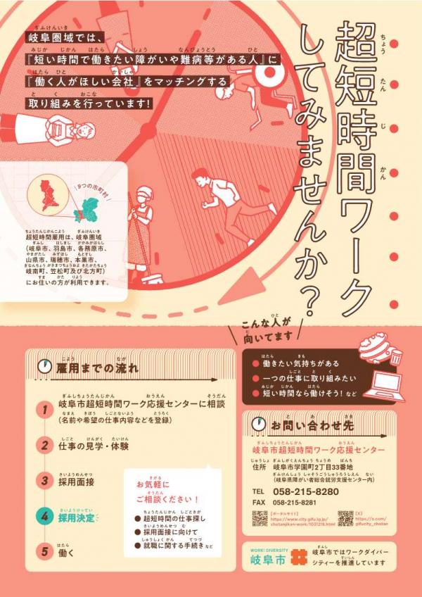 超短時間雇用リーフレットワーカー向け