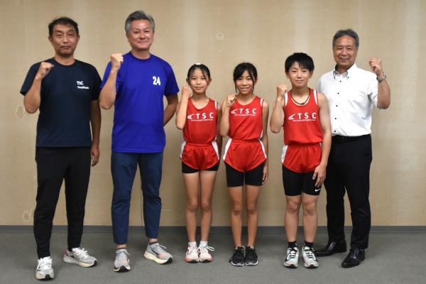 陸上競技出場激励会
