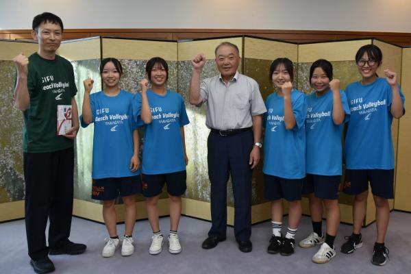 JVA第17回全日本ビーチバレーボールU15選手権大会出場者激励会【令和8年7月30日】