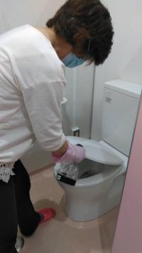 トイレ消毒