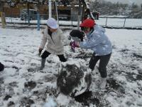 雪だるまづくり