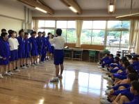 ２年合唱交流