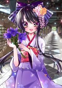 記念館オリジナルイラスト画