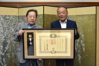 武山茂活さん 旭日単光章を受章【令和8年6月2日】