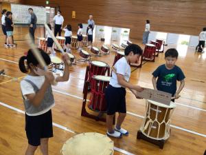 「伊自良十六拍子」の練習