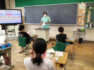 ５，６年生の歯みがき大会