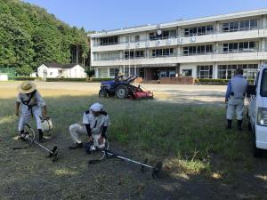 草刈りのお助けありがとうございます