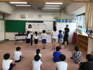 夏休みの作品の表彰