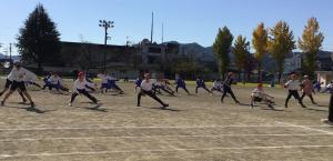 伊自良中学校体育祭に5,6年生が参加しました