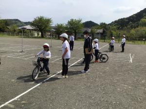 自転車交通安全教室