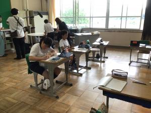算数の授業（6年生）