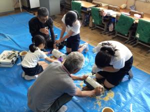 竹灯籠づくり