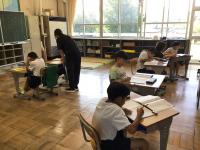 「学校体験学習」の先生と一緒に