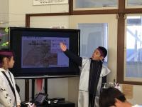 「山と歴史の学校」で大桑城跡の発表をしたよ！