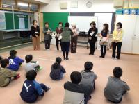 読み聞かせボランティア「ピーチクさん」1年間ありがとうございました。