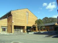 山県市図書館・美術館・歴史民俗資料館全景